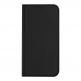 Dux Ducis Skin Pro Case - кожен калъф с поставка и отделение за кр. карти за iPhone 15 Pro Max (черен) 7