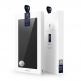 Dux Ducis Skin Pro Case - кожен калъф с поставка и отделение за кр. карти за iPhone 15 Pro Max (черен) 9