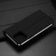Dux Ducis Skin Pro Case - кожен калъф с поставка и отделение за кр. карти за iPhone 15 Pro Max (черен) 11