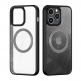 Dux Ducis Aimo MagSafe Case - хибриден удароустойчив кейс с MagSafe за iPhone 15 Pro Max (черен-прозрачен) 1
