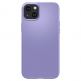 Spigen Thin Fit Case - качествен тънък матиран кейс за iPhone 15 (лилав) 10