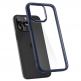 Spigen Ultra Hybrid Case - хибриден кейс с висока степен на защита за iPhone 15 Pro (син-прозрачен) 5