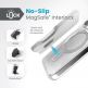 Speck Presidio ClickLock Perfect Clear Case - удароустойчив хибриден кейс с Magsafe за iPhone 15 Pro (прозрачен) 4