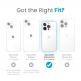 Speck Presidio ClickLock Perfect Clear Case - удароустойчив хибриден кейс с Magsafe за iPhone 15 Pro (прозрачен) 8