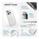 Speck Presidio Perfect Clear - удароустойчив хибриден кейс за iPhone 15 Pro (прозрачен) 9