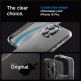 Spigen Ultra Hybrid Case - хибриден кейс с висока степен на защита за iPhone 15 Pro Max (прозрачен-матиран) 9