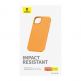 Baseus Fauxther Leather Case - кожен кейс за iPhone 15 Pro Max (оранжев) 2
