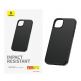 Baseus Fauxther Leather Case - кожен кейс за iPhone 15 Plus (черен) 2