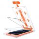 Mobile Origin Screen Guard Tempered Glass 2 Pack - 2 броя калени стъклени защитни покрития за дисплея на iPhone 15 Pro Max (черен-прозрачен) 1