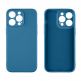 OBALME Basic Matte TPU Case - силиконов (TPU) калъф за iPhone 15 Pro Max (син)  1