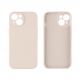 OBALME Basic Matte TPU Case - силиконов (TPU) калъф за iPhone 15 (бежов)  1