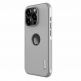 Nillkin Super Frosted Shield Pro Case - хибриден удароустойчив кейс за iPhone 15 Pro (сив) 1