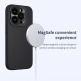 Nillkin LensWing Magnetic Hard Case - силиконов (TPU) калъф с MagSafe и поставка за iPhone 15 Pro (черен) 2