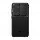 Spigen Optik Armor Case - тънък качествен силиконов (TPU) калъф с капак за камерата за Samsung Galaxy S24 (черен) 1