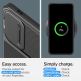 Spigen Optik Armor Case - тънък качествен силиконов (TPU) калъф с капак за камерата за Samsung Galaxy S24 (черен) 17