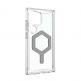 Urban Armor Gear Plyo Pro Case - удароустойчив хибриден кейс с MagSafe за Samsung Galaxy S24 Ultra (прозрачен-сребрист) 2
