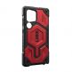 Urban Armor Gear Monarch Pro Case - удароустойчив хибриден кейс за Samsung Galaxy S24 Ultra (черен-червен) 2