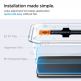 Spigen Glas.tR EZ Fit Tempered Glass 2 Pack - 2 броя стъклени защитни покрития за дисплея на Samsung Galaxy S24 Plus (прозрачен) 8