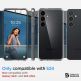 Spigen Ultra Hybrid Case - хибриден кейс с висока степен на защита за Samsung Galaxy S24 (прозрачен) 10