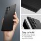 Spigen Liquid Air Case - силиконов (TPU) калъф с висока степен на защита за Samsung Galaxy S24 Ultra (черен) 14