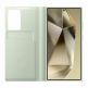 Samsung S-View Wallet Cover EF-ZS928CBEGWW - оригинален калъф, през който виждате информация от дисплея за Samsung Galaxy S24 Ultra (зелен) 3