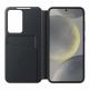 Samsung S-View Wallet Cover EF-ZS921CBEGWW - оригинален калъф, през който виждате информация от дисплея за Samsung Galaxy S24 (черен) 1