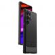 Spigen Rugged Armor Case - тънък качествен силиконов (TPU) калъф за Samsung Galaxy S24 Ultra (черен) 8