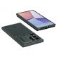 Spigen Optik Armor Case - тънък качествен силиконов (TPU) калъф с капак за камерата за Samsung Galaxy S24 Ultra (зелен) 9
