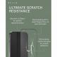 Mujjo Full Cover Tempered Glass 2 Pack - 2 броя стъклени защитни покрития за дисплея на iPhone 15 Pro (черен-прозрачен) 3