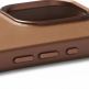 Mujjo Full Leather MagSafe Case - премиум кожен (естествена кожа) кейс с MagSafe за iPhone 15 Pro Max (кафяв) 4