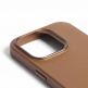 Mujjo Full Leather MagSafe Case - премиум кожен (естествена кожа) кейс с MagSafe за iPhone 15 Pro (кафяв) 7