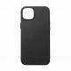Mujjo Full Leather Wallet Case - премиум кожен (естествена кожа) кейс за iPhone 15 Plus, iPhone 14 Plus (черен) 1