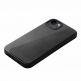 Mujjo Full Leather Wallet Case - премиум кожен (естествена кожа) кейс за iPhone 15 Plus, iPhone 14 Plus (черен) 2
