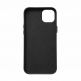 Mujjo Full Leather Wallet Case - премиум кожен (естествена кожа) кейс за iPhone 15 Plus, iPhone 14 Plus (черен) 6