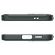 Spigen Optik Armor Case - тънък качествен силиконов (TPU) калъф с капак за камерата за Samsung Galaxy S24 (зелен) 6