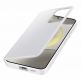 Samsung S-View Wallet Cover EF-ZS921CWEGWW - оригинален калъф, през който виждате информация от дисплея за Samsung Galaxy S24 (бял) 3