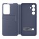 Samsung S-View Wallet Cover EF-ZS921CVEGWW - оригинален калъф, през който виждате информация от дисплея за Samsung Galaxy S24 (лилав) 4