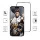 Blueo AR 3D Curved Tempered Glass HD - стъклено защитно покритие за дисплея на дисплея на iPhone 15 Pro Max (черен-прозрачен)  2