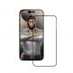 Blueo 3D Curved Tempered Glass HD - стъклено защитно покритие за дисплея на дисплея на iPhone 15 Pro (черен-прозрачен)  5