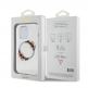 Guess Flowers Ring Glossy Logo MagSafe Case - хибриден удароустойчив кейс с MagSafe за iPhone 15 Pro (прозрачен) 6