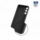 Prio Liquid Silicone Case - силиконов (TPU) калъф за Samsung S24 (черен) 4