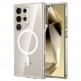 ESR Classic Hybrid HaloLock MagSafe Case - хибриден кейс с висока степен на защита с MagSafe за Samsung Galaxy S24 Ultra (прозрачен)  1