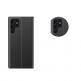 Sleep View Case - кожен калъф, тип портфейл за Samsung Galaxy S24 Ultra (черен) 2