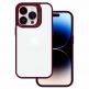 Tel Protect Kickstand Case and Camera Glass Lens - хибриден кейс с поставка и стъклени лещи за камерата за iPhone 15 (червен)  1
