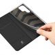 дублирана - Dux Ducis Skin Pro Case - кожен калъф с поставка и отделение за кр. карти за Samsung Galaxy S24 Ultra (черен) 3