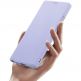 Dux Ducis Skin X Pro Magnetic Wallet Case - удароустойчив хибриден кожен кейс с отделение за карти и MagSafe за Samsung Galaxy S24 Ultra (лилав-прозрачен) 5