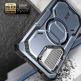 i-Blason SUPCASE ArmorBox MagSafe Case - удароустойчив хибриден кейс с MagSafe и вграден протектор за дисплея за Samsung Galaxy S24 Ultra (син) 2