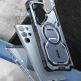 i-Blason SUPCASE ArmorBox MagSafe Case - удароустойчив хибриден кейс с MagSafe и вграден протектор за дисплея за Samsung Galaxy S24 Ultra (син) 6