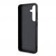 Guess PU 4G Strass Grip Stand Triangle Metal Logo Case - дизайнерски кожен кейс с отделение за карти за Samsung Galaxy S24 Plus (кафяв) 5