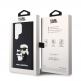 Karl Lagerfeld Karl and Choupette 3D Case - хибриден удароустойчив кейс за Samsung Galaxy S24 Ultra (черен) 6